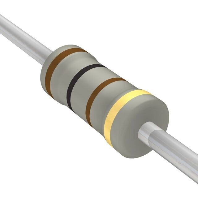 100 Ohm 2W Carbon Film Resistor (LOT OF 5PCS)