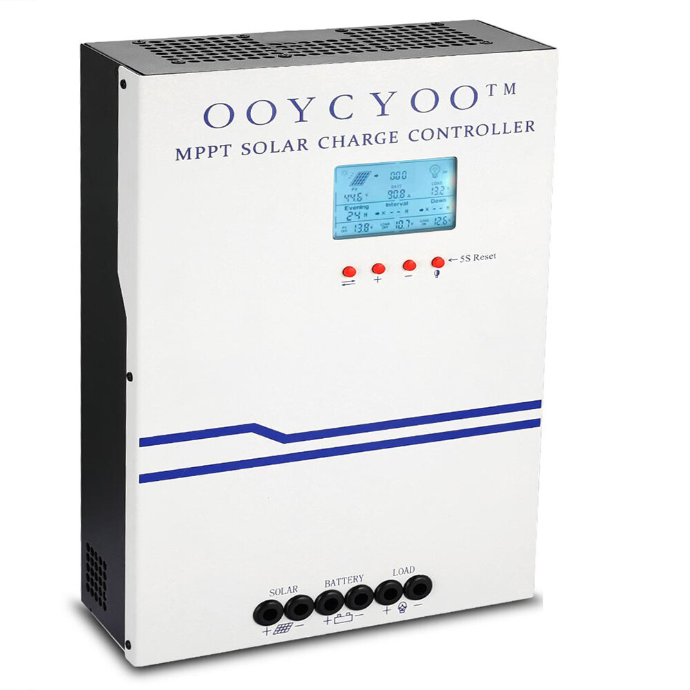 100A 80A 60A 40A MPPT Solar Charge Controller 12V 24V 36V 48V Auto PV Max 160V ,