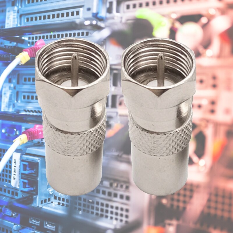 Type Plug Screw Connector Socket to RF Coax Aerial Male Adapter