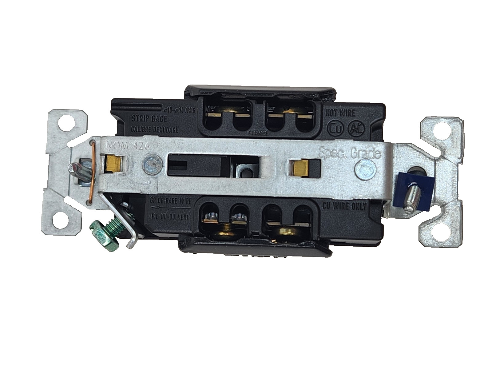 10 Pcs – EATON 15A 250V Brown NEMA 6-15R Duplex Outlet/Receptacle 5662CB 5662