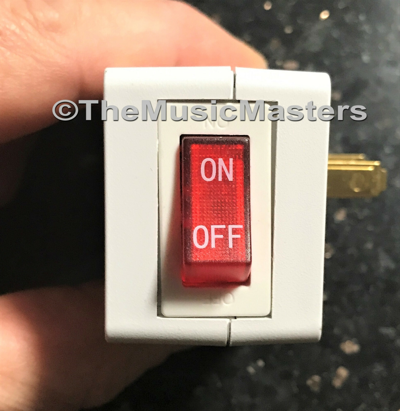 1X Single Outlet AC Wall Plug On/Off LIGHTED POWER SWITCH Electrical Adapter