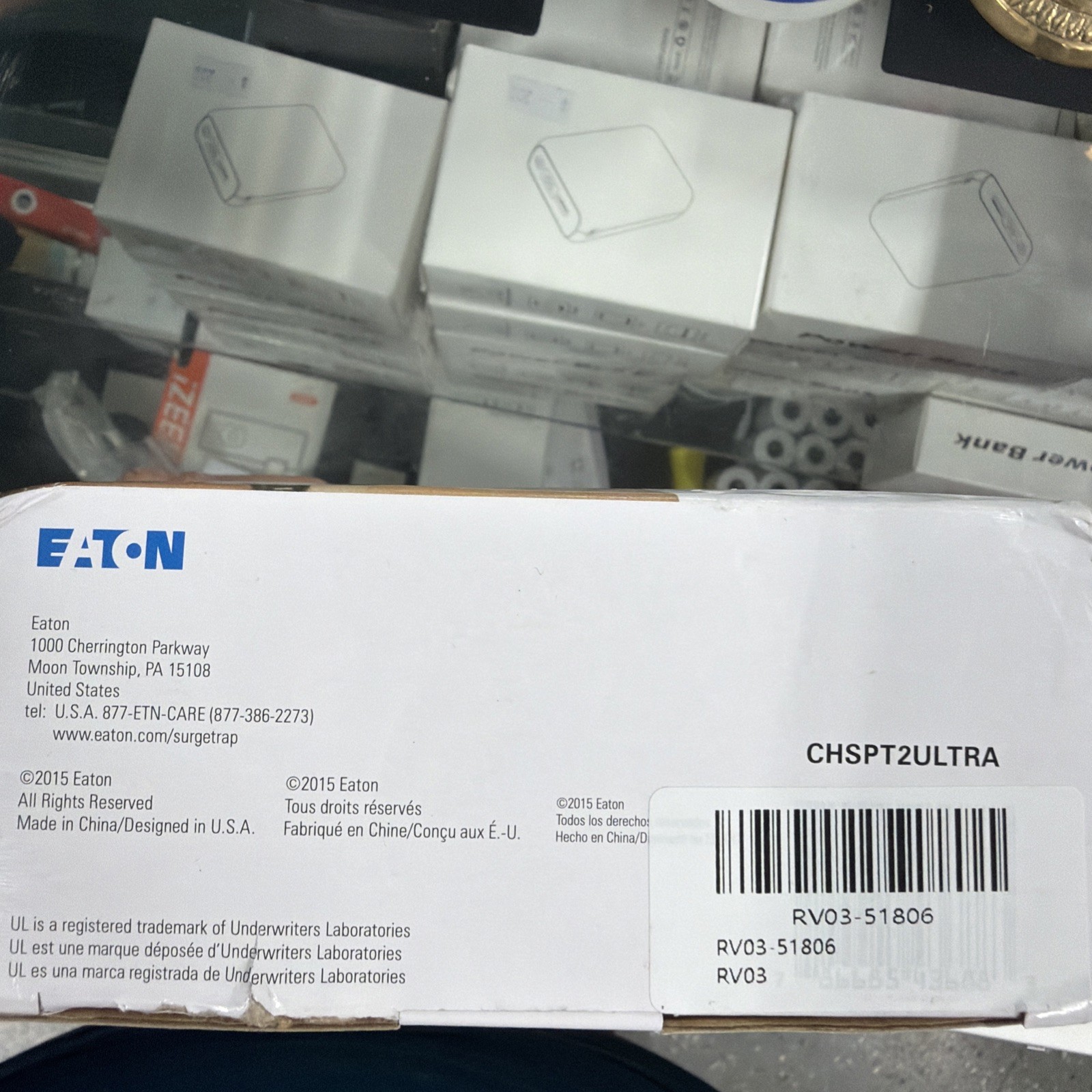 Eaton CHSPT2ULTRA Ultimate Surge Protection 3rd Edition, 2.38″ L, 5.25″ W 7.5″ H