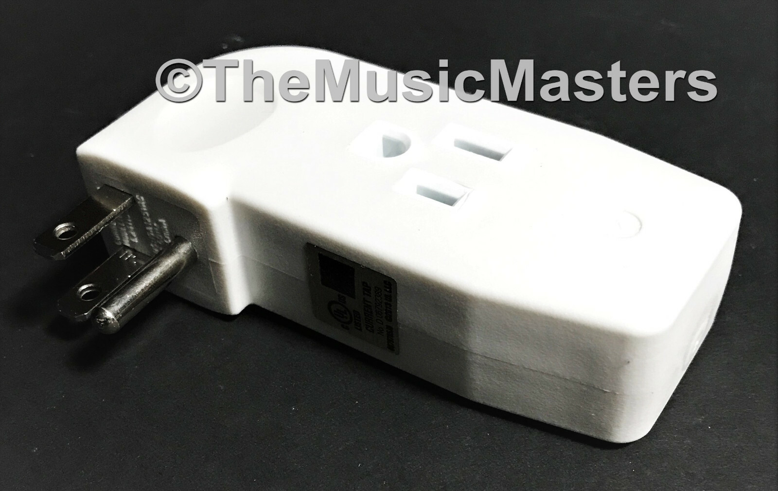 Triple 3 Outlet Grounded AC Wall Plug Power Tap Splitter 3-Way Electric Adapter