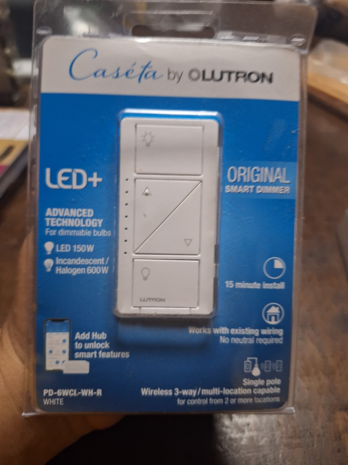 Lutron Diva Smart Dimmer – White