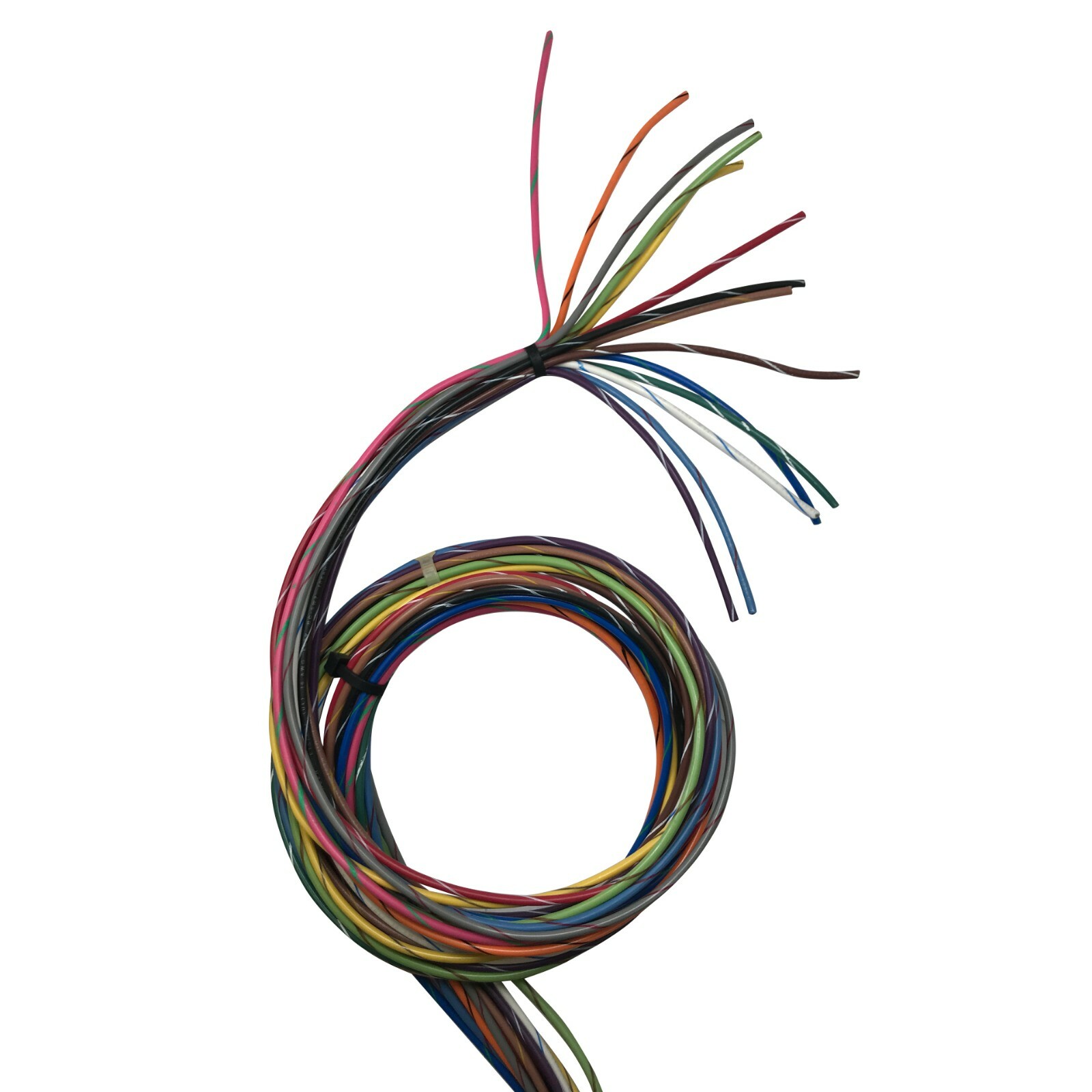 Striped Primary Wire 12 AWG Gauge 25 FT Car Boat Marine Tinned Copper 14 Colors