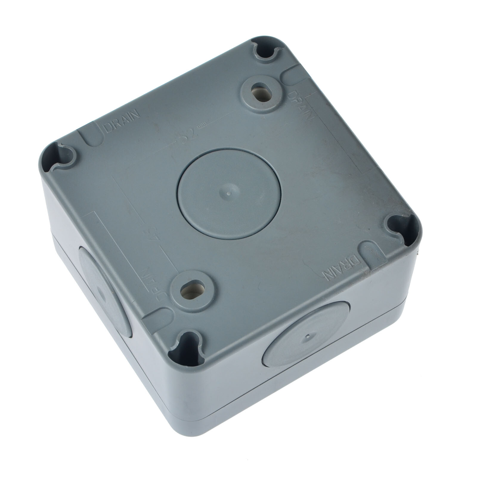 IP66 Waterproof Light Switch Single 2-Gang 10A Dustproof Weatherproof Outdoor US