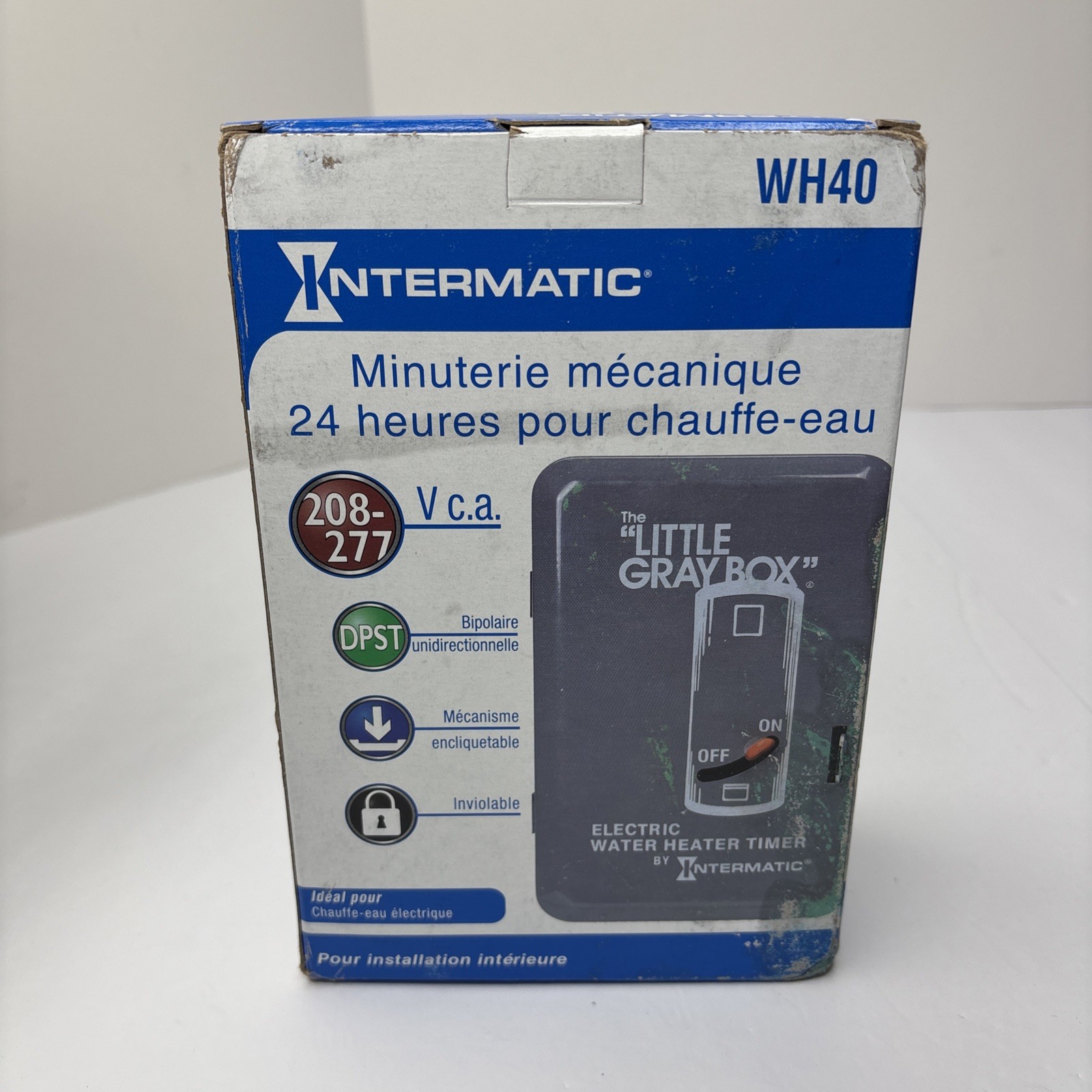 Intermatic WH40 24 Hour Mechanical Electric Water Heater Timer NEW