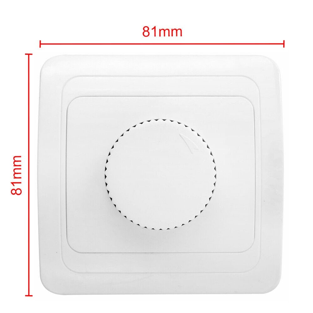 Professional grade Dimmable LED Dimmer Switch 230V for Flush Mounted Lamps