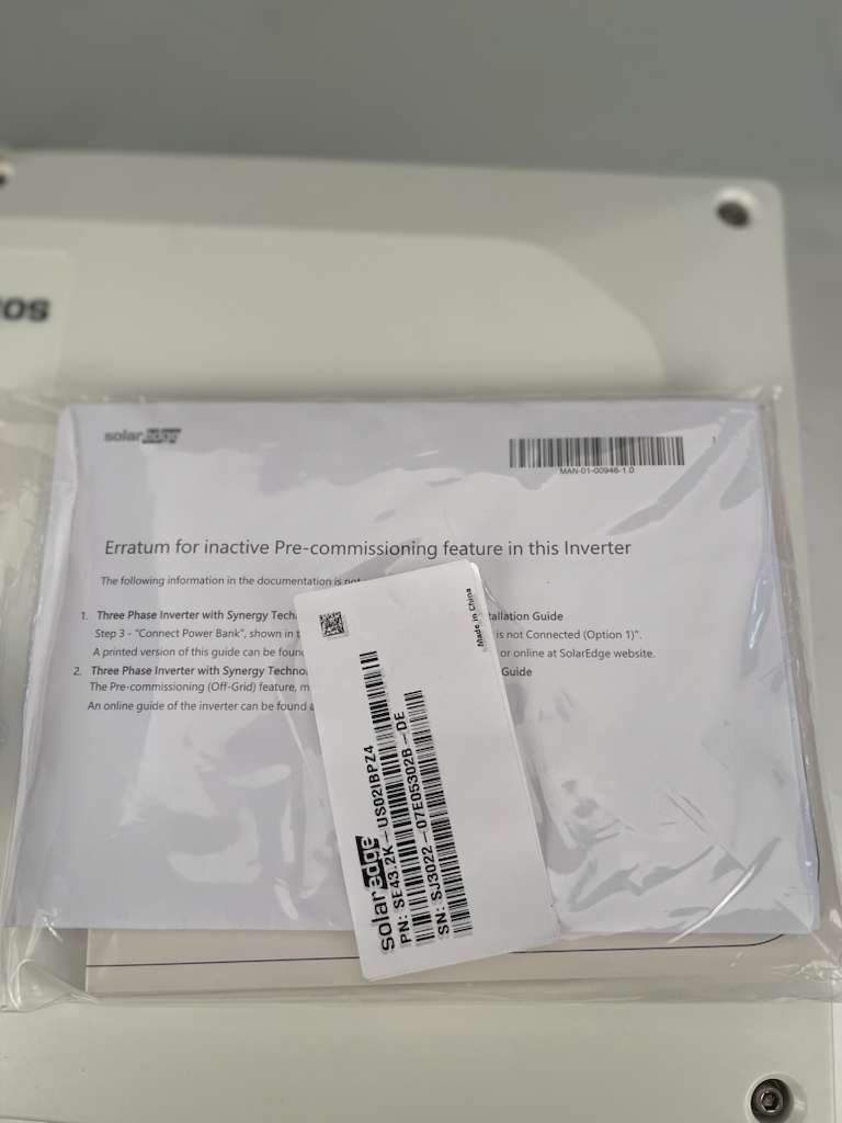 SolarEdge SE43.2K-US02IBPZ4 Synergy Manager *BRAND NEW IN BOX*