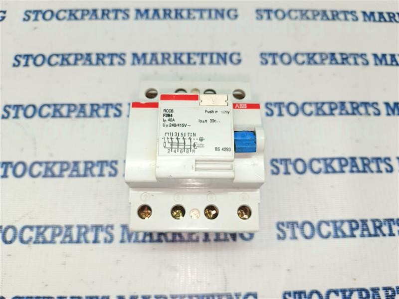 Lot 3pcs ABB RCCB F364 RCCBF364 40A 240/415V Circuit Breaker 30Days Warranty