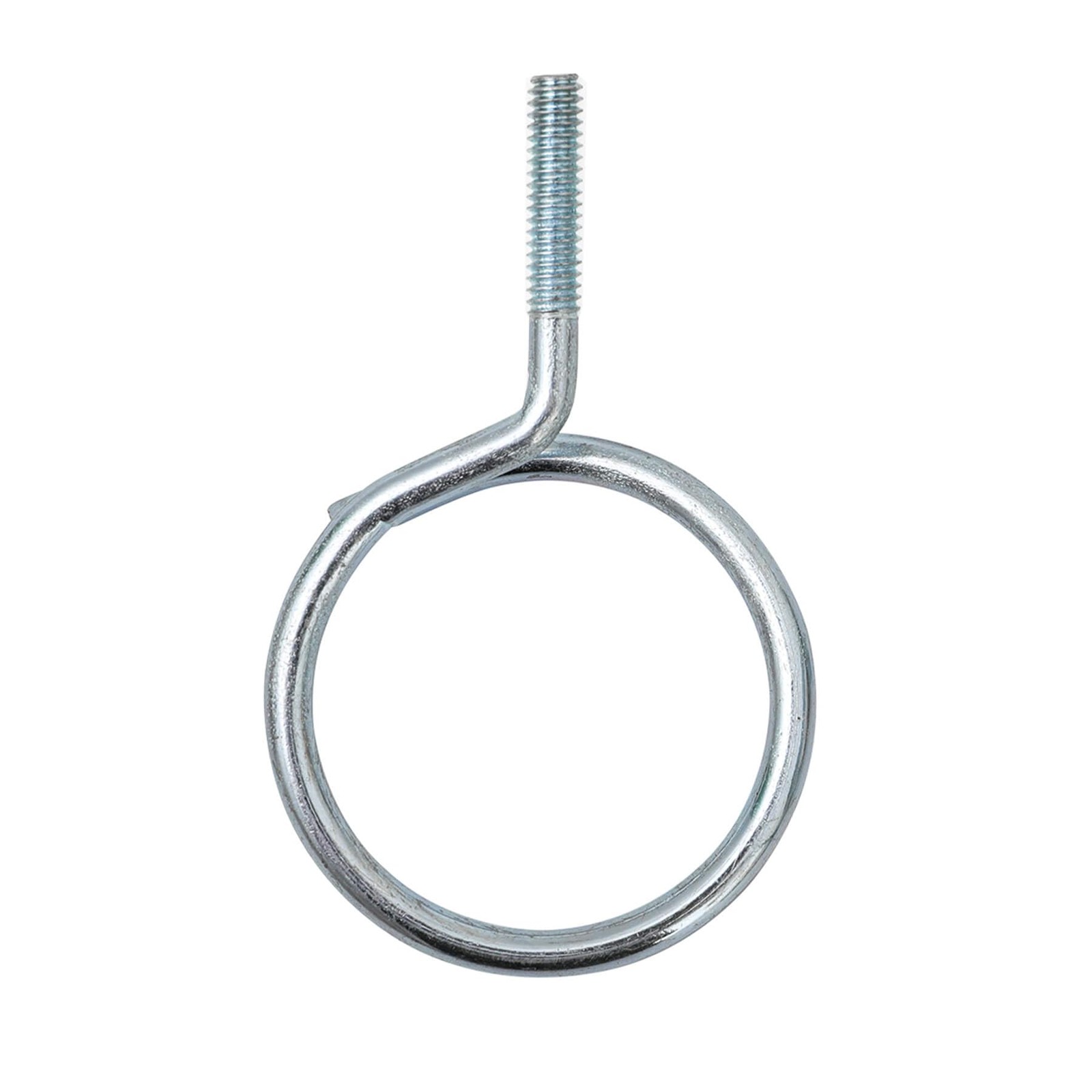 NIDAYE 1/4″-20 Machine Threaded Bridle Rings, 2″ Diameter 2 inch, Silver