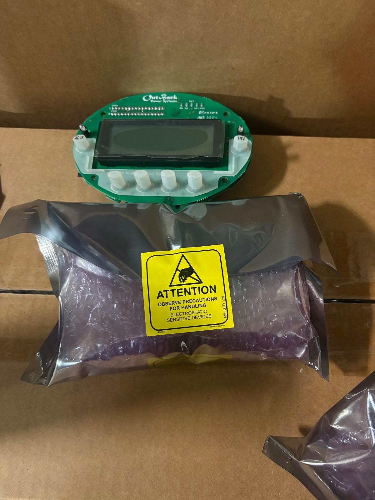 Outback Power Mate Remote Monitor control board ONLY, without casing