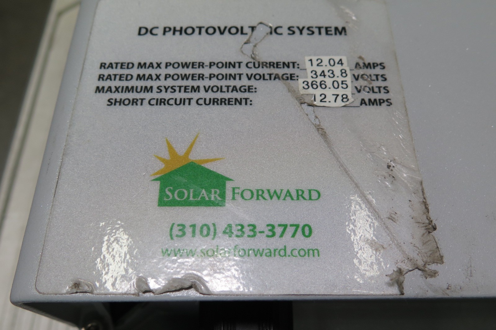 R202716 SMA SunPower Sunny Boy SB3800TL-US-22 String Inverter 3800W