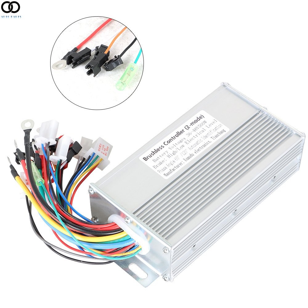 500W 36/48V Fit For Electric Bicycle Scooter Brushless DC Motor Speed Controller