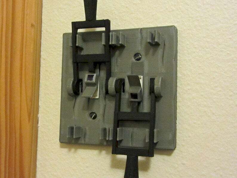 Frankenstein Light Switch Cover Plate Home Decor Standard / Decora Available