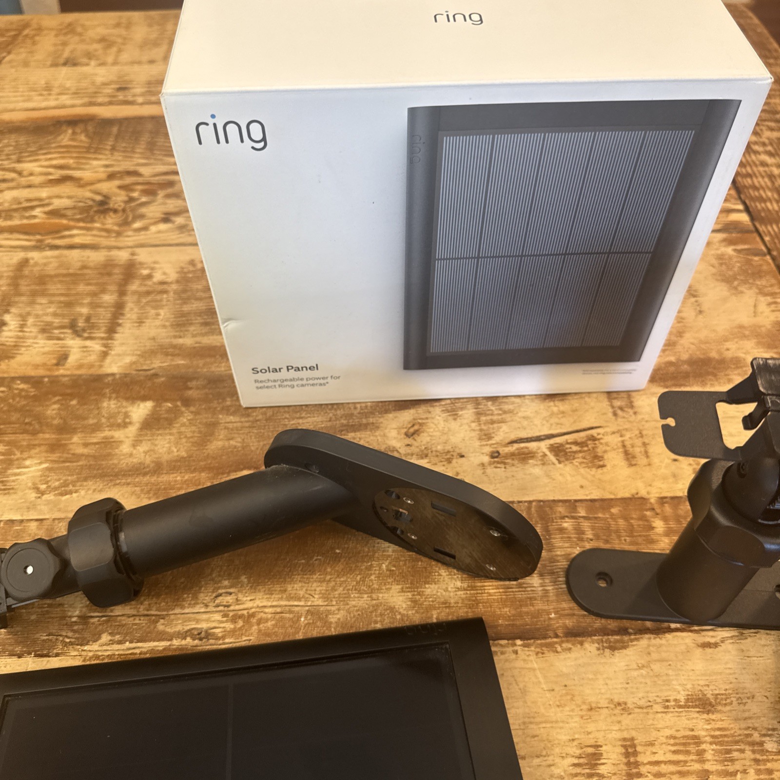 Ring5F80E9 Rechargeable Solar Panel for Ring Camera 6524318 and Accessories