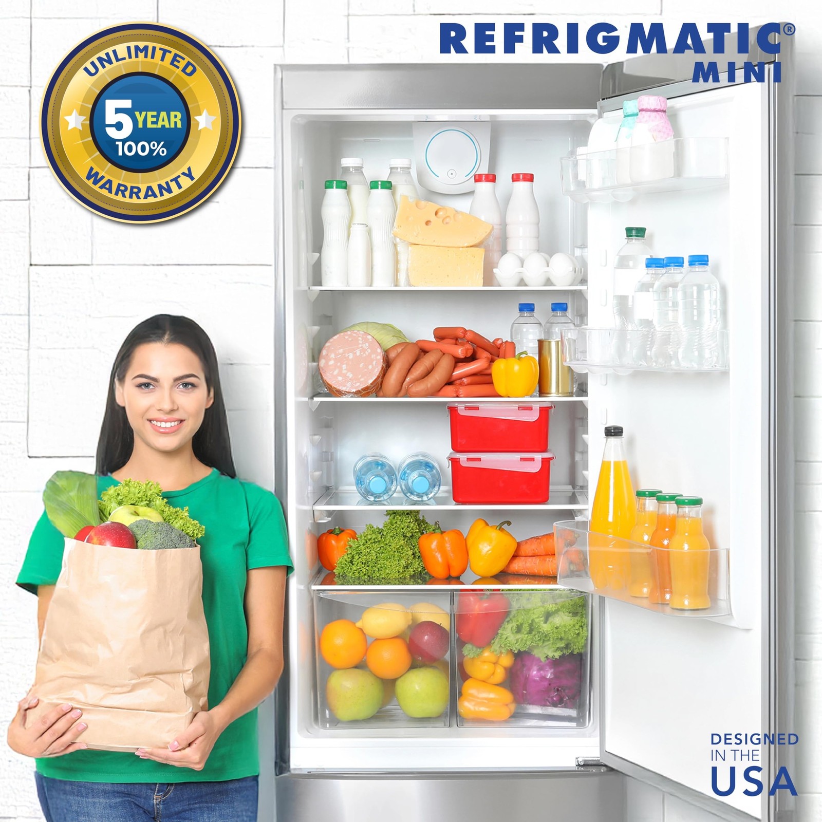 Refrigmatic WS-36300 Electronic Voltage & Surge Protector for Refrigerator Up…