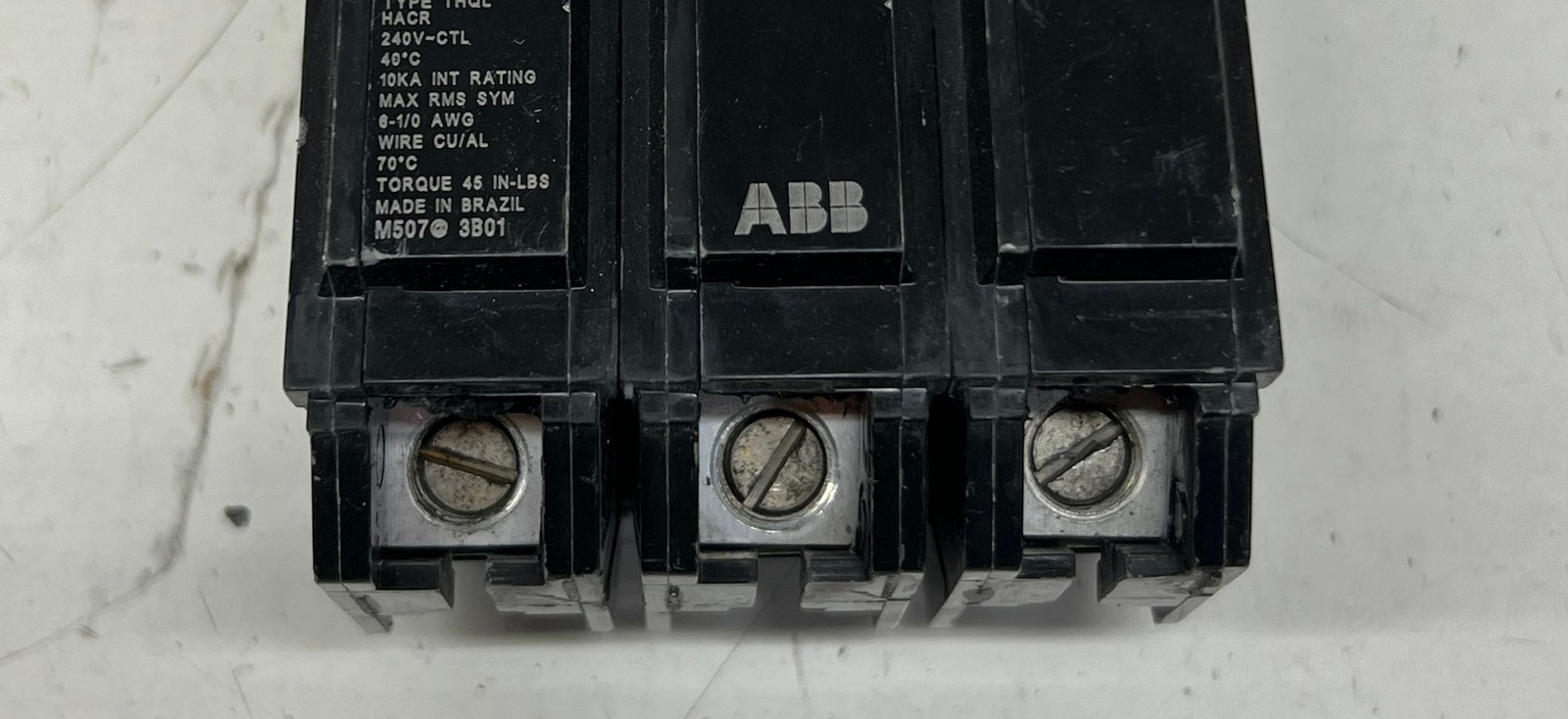 ABB 100 Amp 1 in. 3-Pole Circuit Breaker (THQL32100A)
