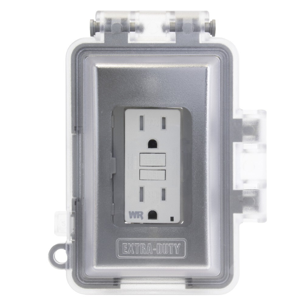 Weatherproof GFCI/Outlet In Use Outdoor Clear Bubble Cover- 1 Gang 5-PACK (NEW)