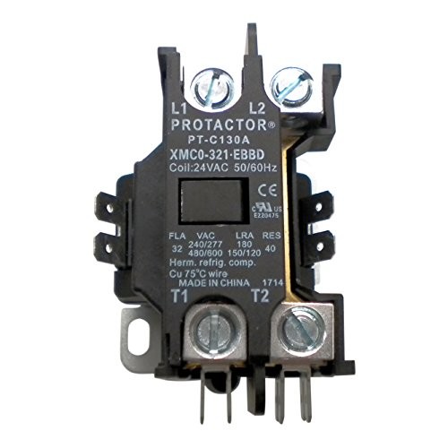 1 Pole 32 AMP Heavy Duty AC Contactor Replaces Virtually All Residential 1