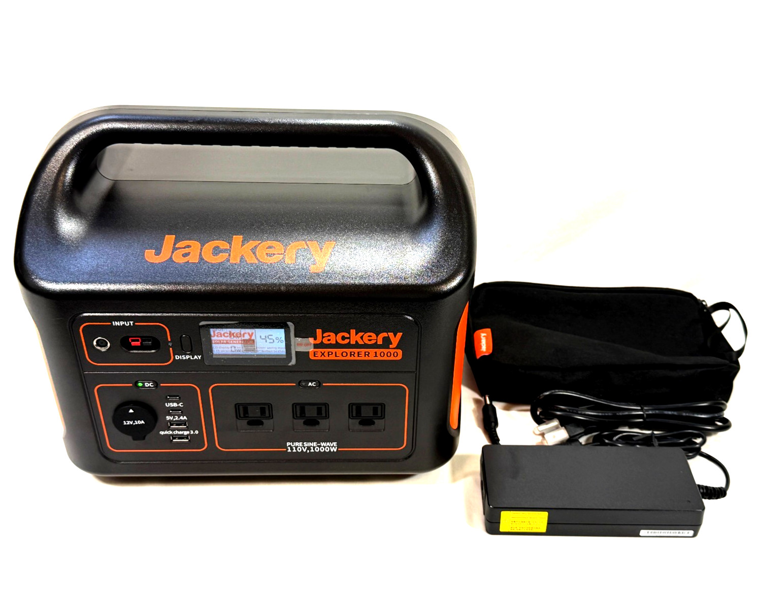 Jackery Explorer 1000 Portable Power Station Generator w/ Charger