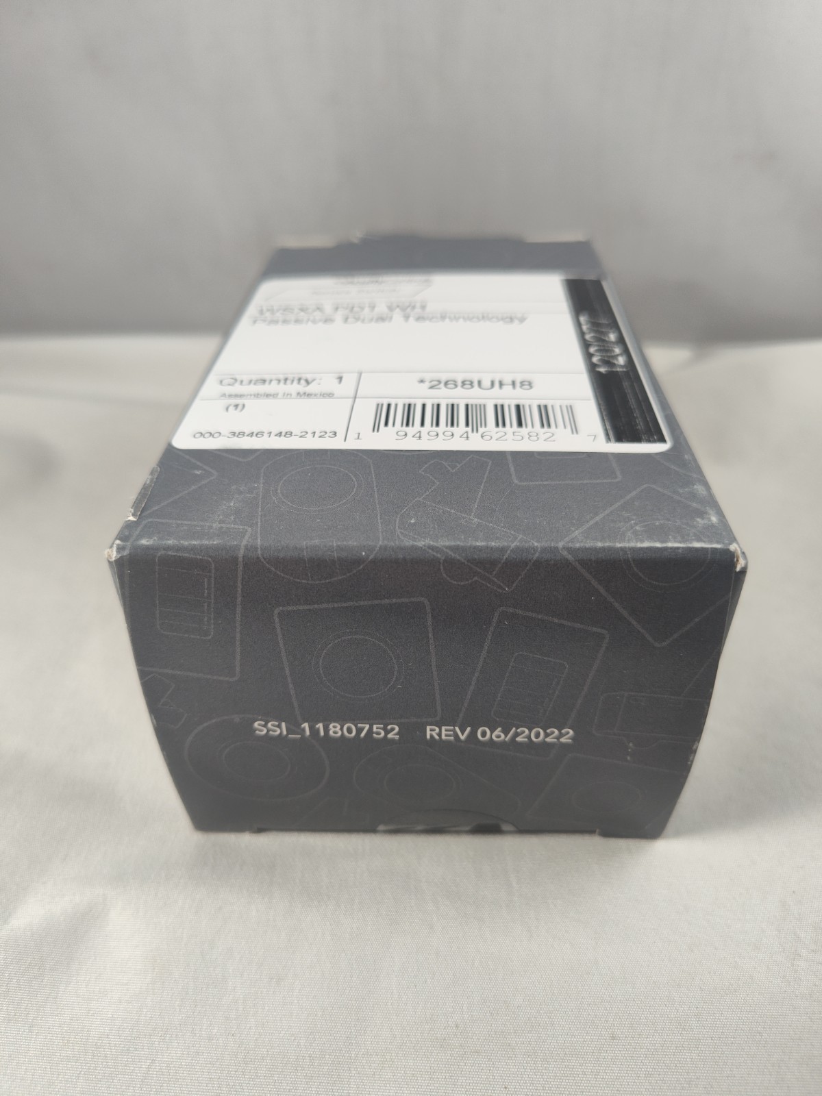 Sensor Switch WSXA-PDT-WH Dual Tech Occupancy Wall Switch Sensor White Acuity