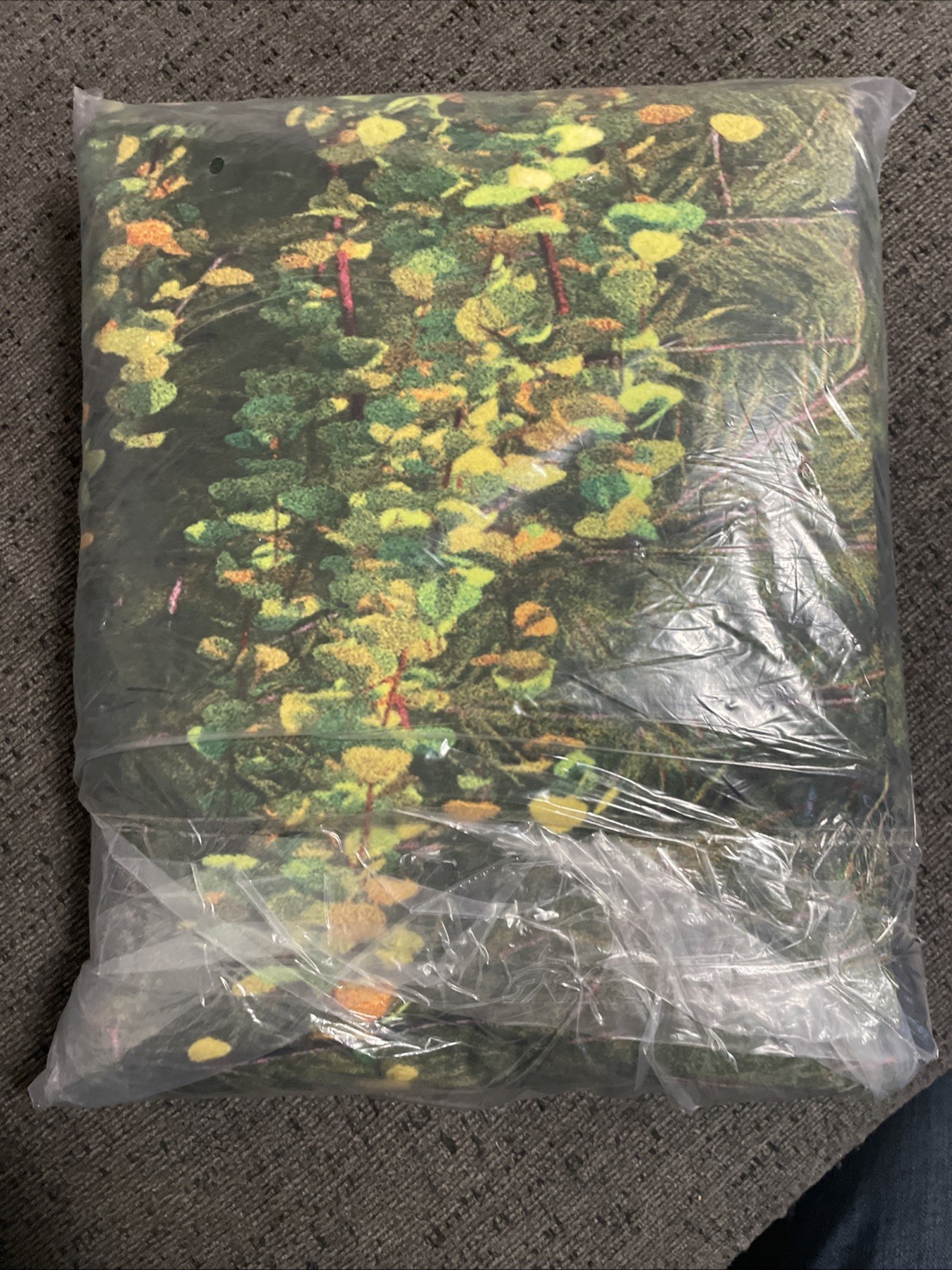 Northern wilderness fabric wall hanging extension set. Set of two, 10ft X 9ftnew