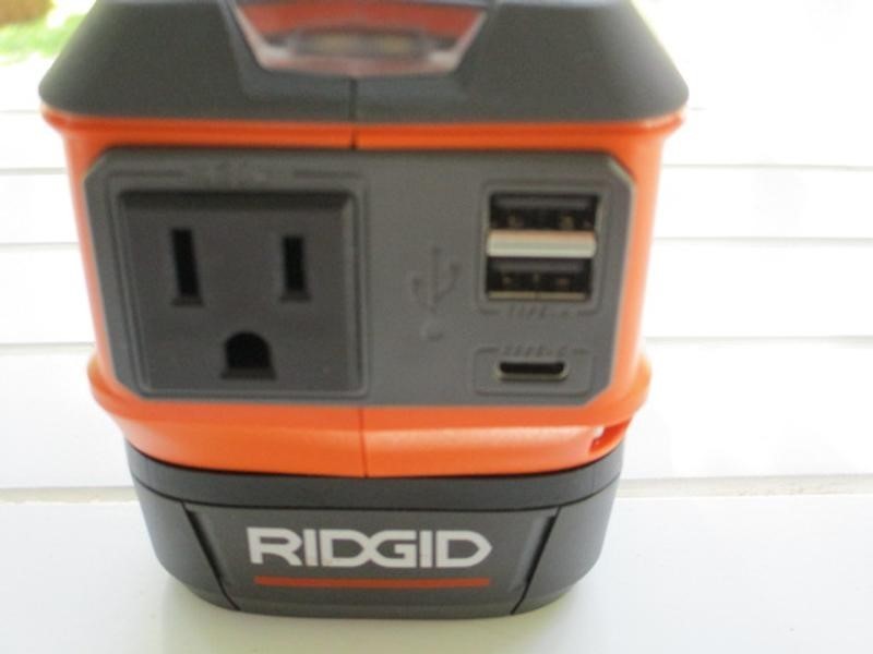 New Ridgid AC86097 18V Cordless 175-Watt Power Inverter (Tool Only)