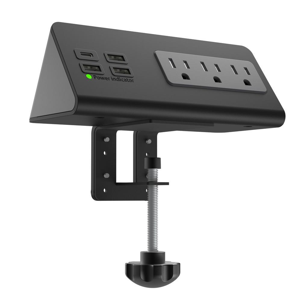 AC Power Type-C Ports Fast Charging Power Strip USB Ports Sockets Home Office