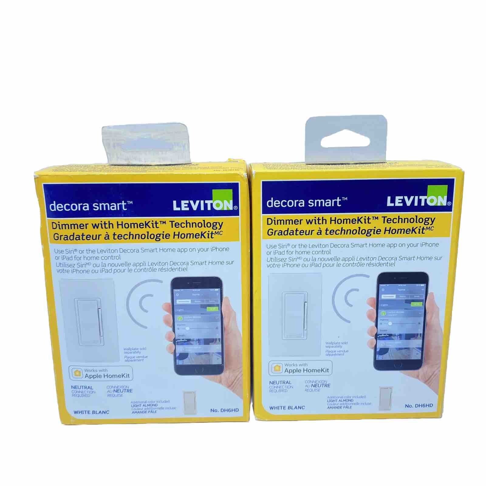 2 Leviton Smart Dimmers HomeKit Compatible Apple Home Automation 2-Pack New