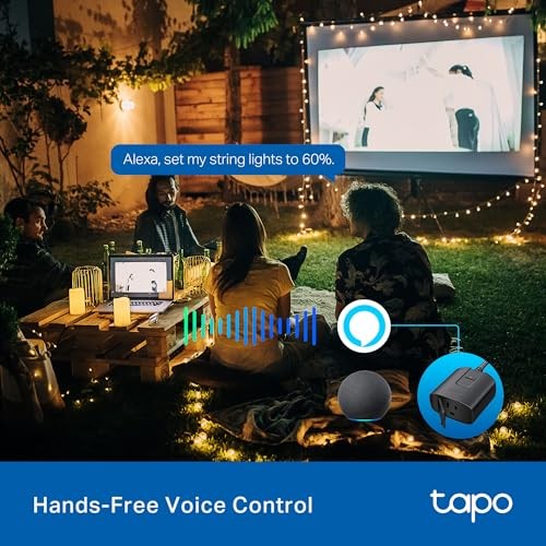 Tapo Outdoor Smart Dimmer Plug For Outdoor Lights Matter App Control Ip65