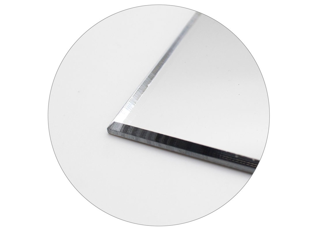 FHC AMP202 Clear Double Decorator/Rocker Acrylic Mirror Plates