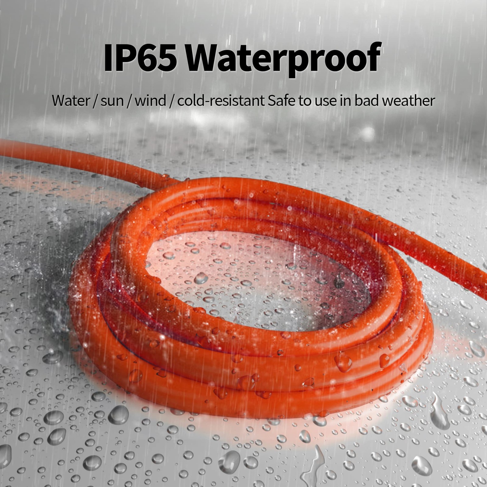 POWGRN 150 ft 12/3 Outdoor Extension Cord Waterproof Heavy Duty with Lighted …