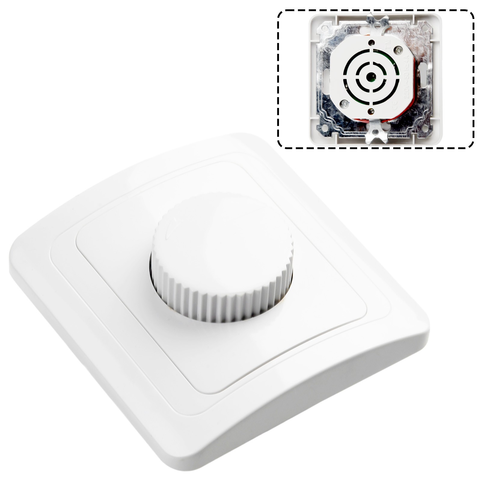 Professional grade Dimmable LED Dimmer Switch 230V for Flush Mounted Lamps
