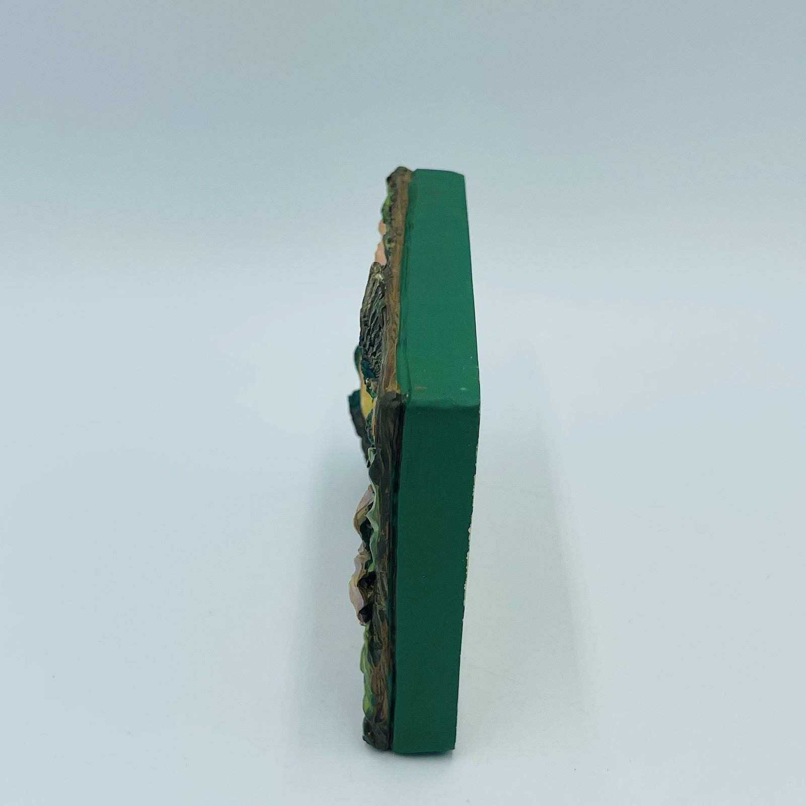 Switch Cover Hummingbird & Floral Light Green Resin 3D Single Toggle