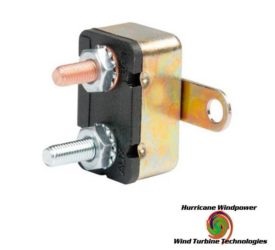 12 volt 20 Amp DC Auto Reset Circuit Breaker Type 1 for Wind, Solar, Automotive