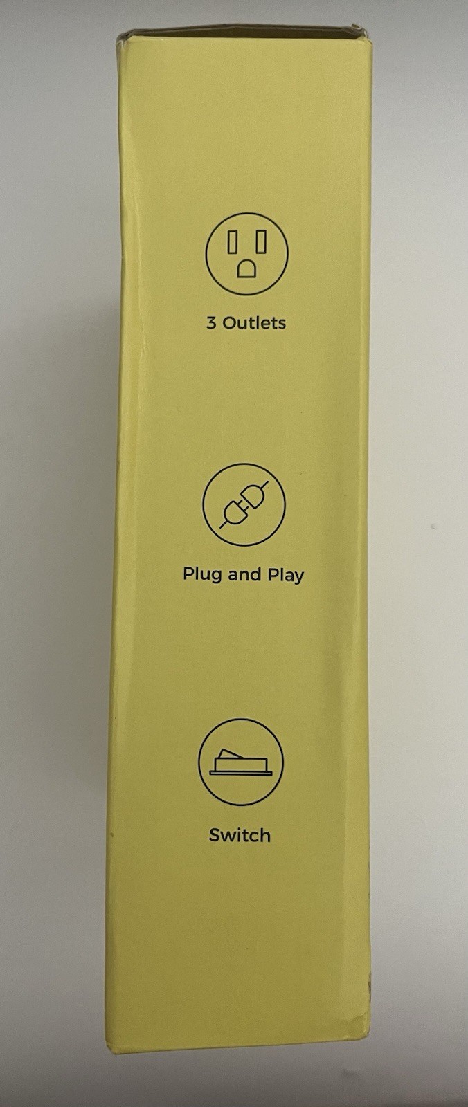 3 Outlet Refrigerator Surge Protector w/ Time Delay 15A/125V/60HZ
