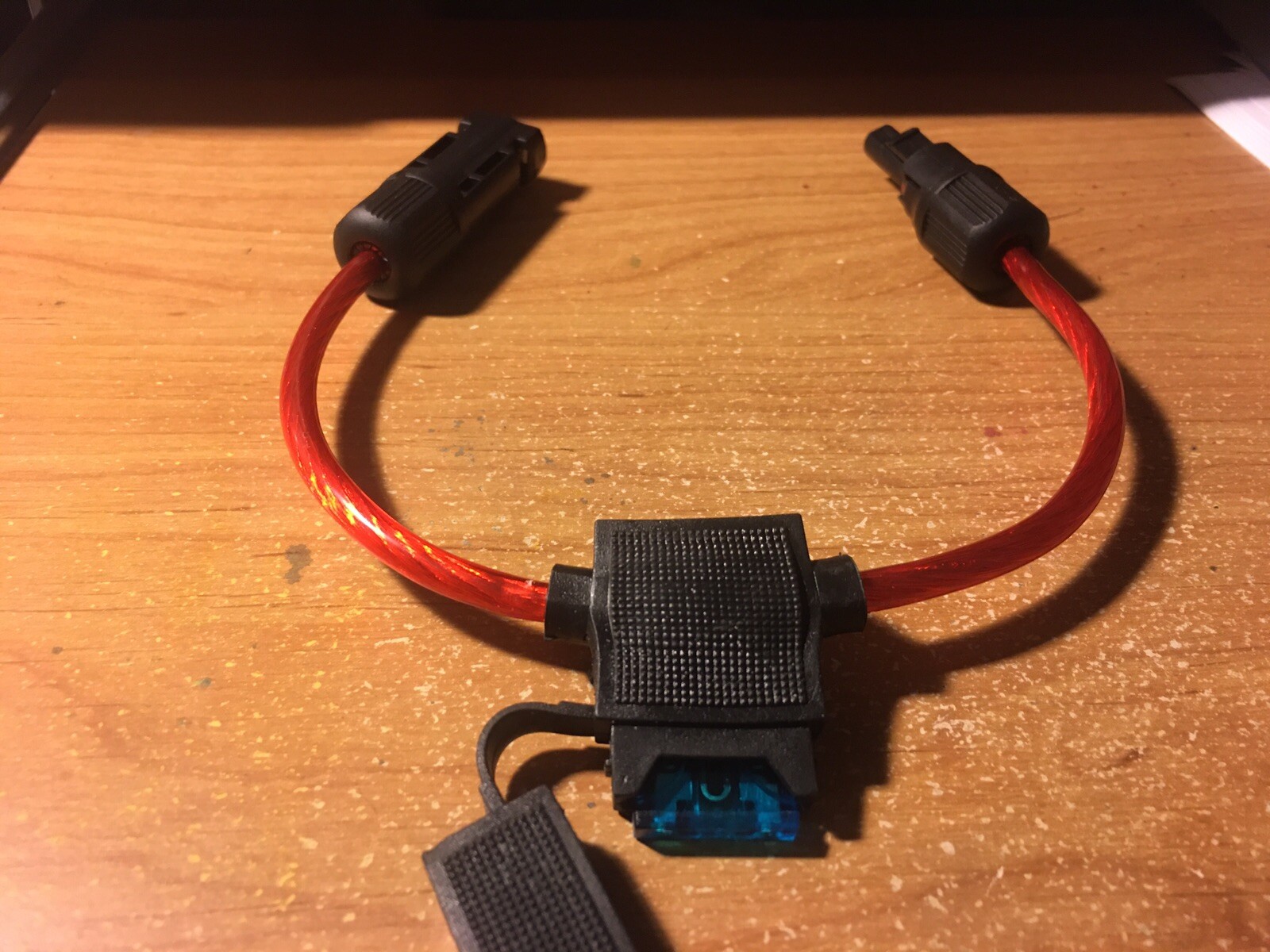 15amp Fuse For Solar Panel Wires / Connectors 10 Ga OFC Copper Wire 30amp Rated