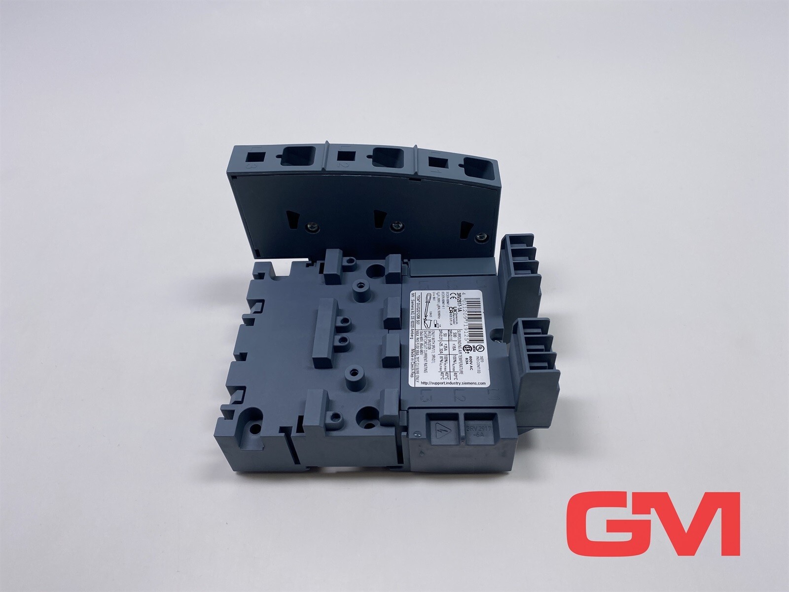 Siemens 3-Phase Busbar 3RV2917-1A 63A 600VAC