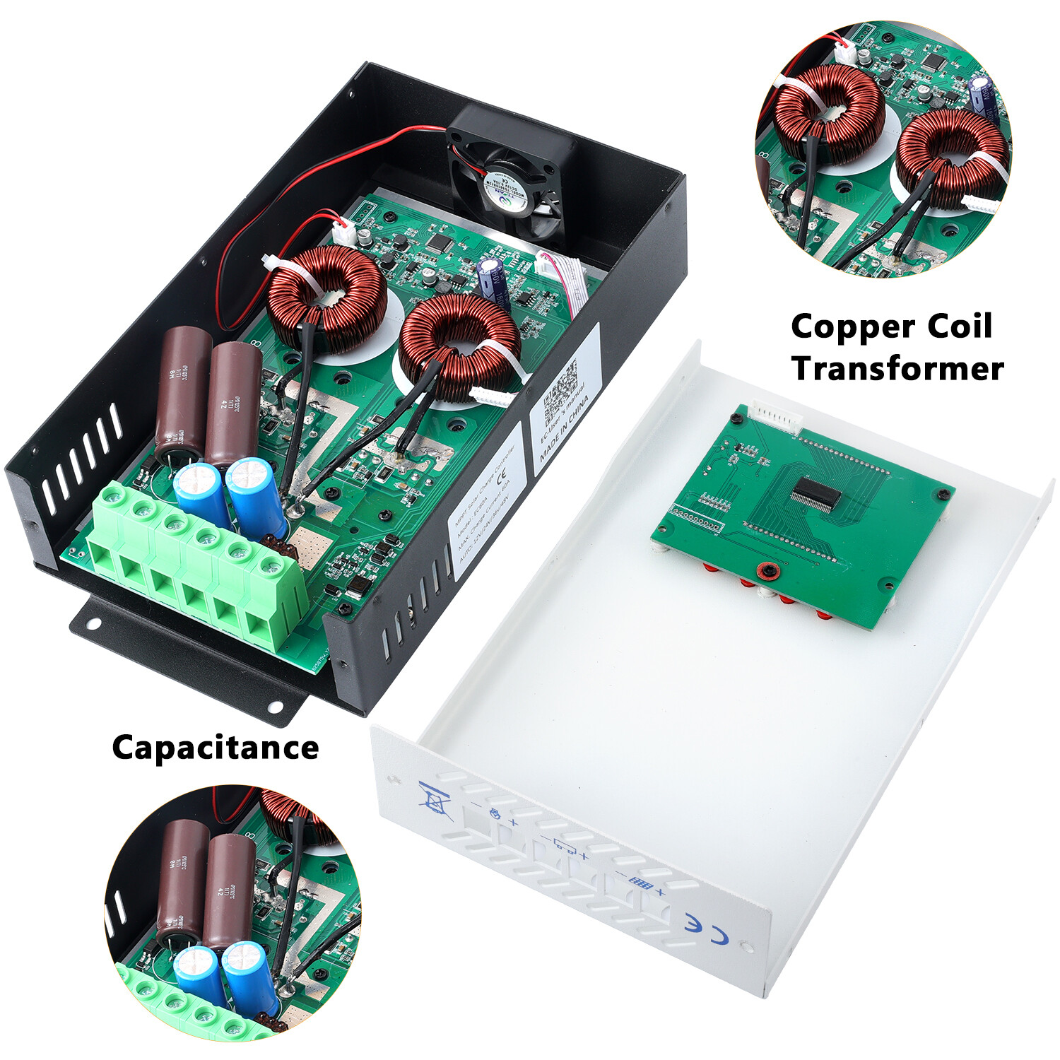 40A 60A MPPT Solar Charge Controller 12V 24V 48V Battery Regulator PV 160V 2800W