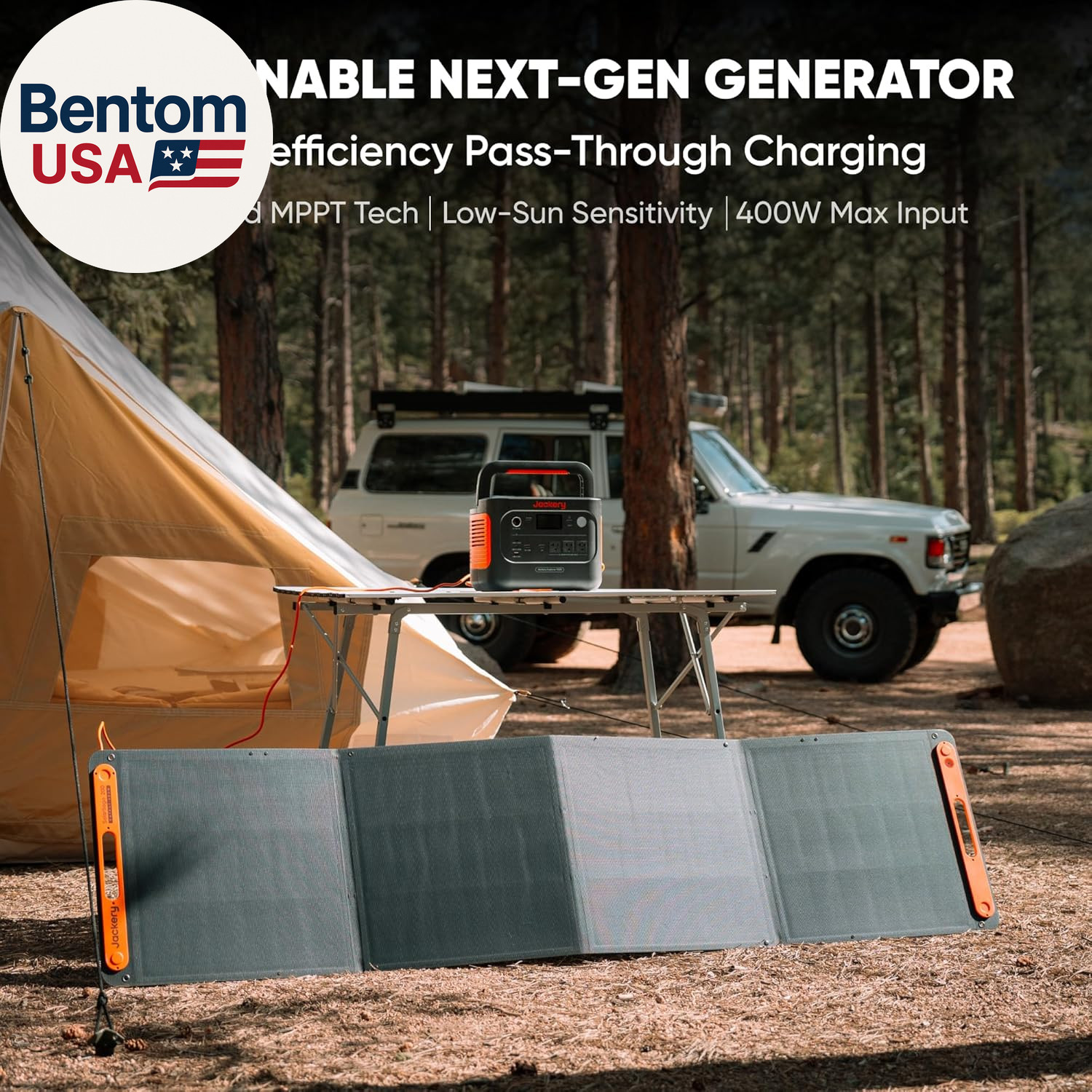 Explorer 1000 V2 Portable Power Station,1070Wh Lifepo4 Battery,1500W AC/100W USB