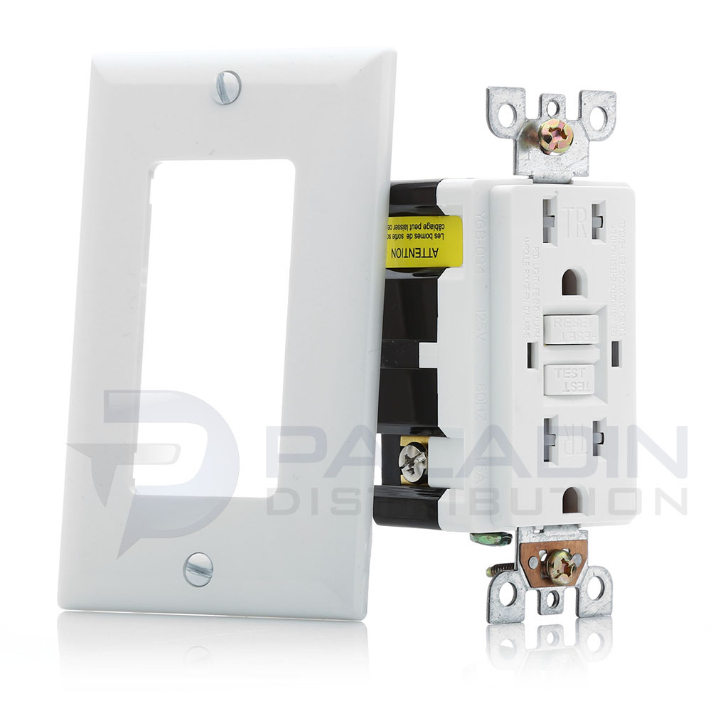 15A Amp GFCI Tamper Resistant Child Safe Outlet UL 2015 Listed TR – Self Testing