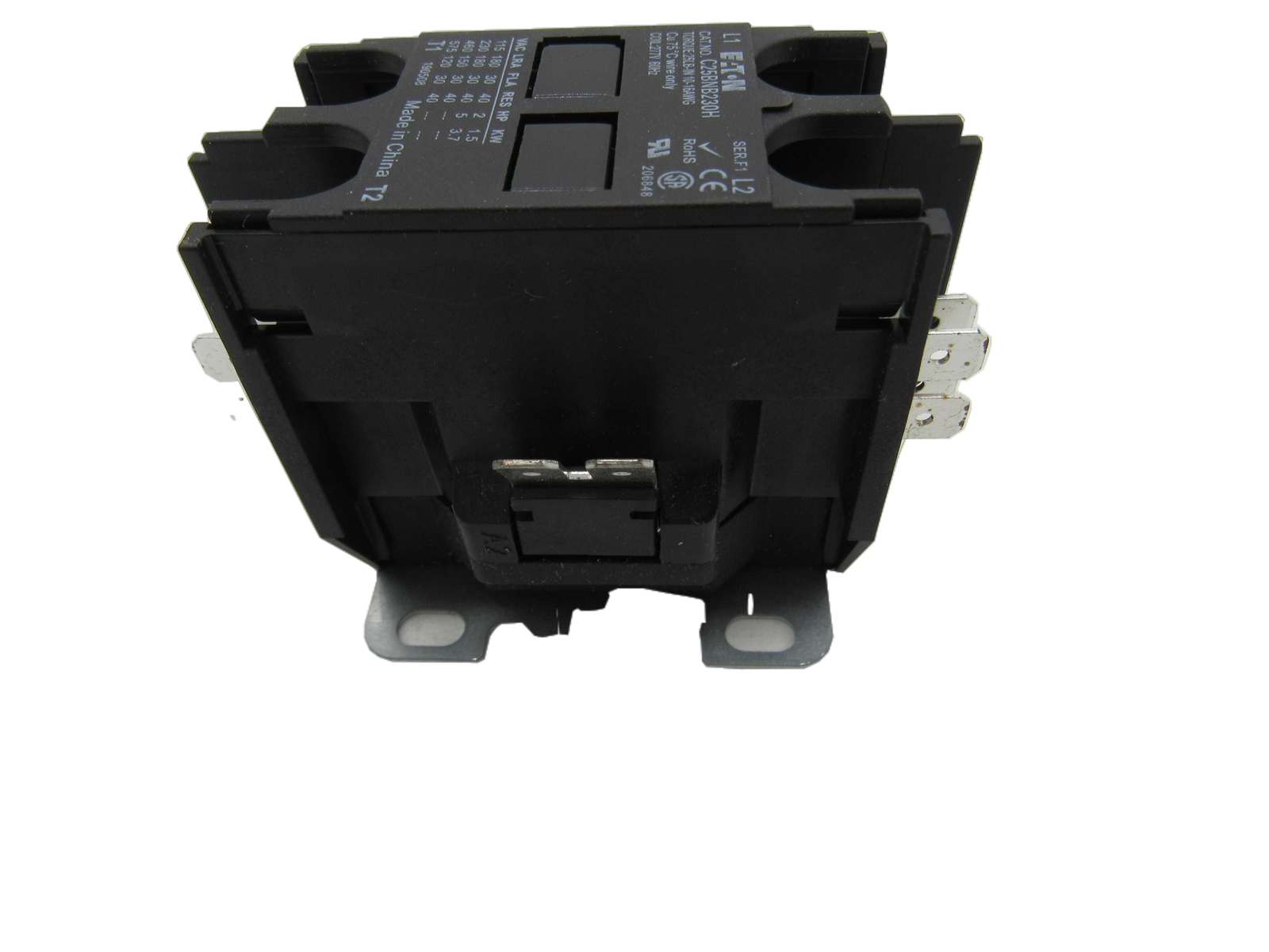 Eaton NSB C25BNB230H Definite Purpose Contactors Non-Reversing 2P 30A 277V 60Hz