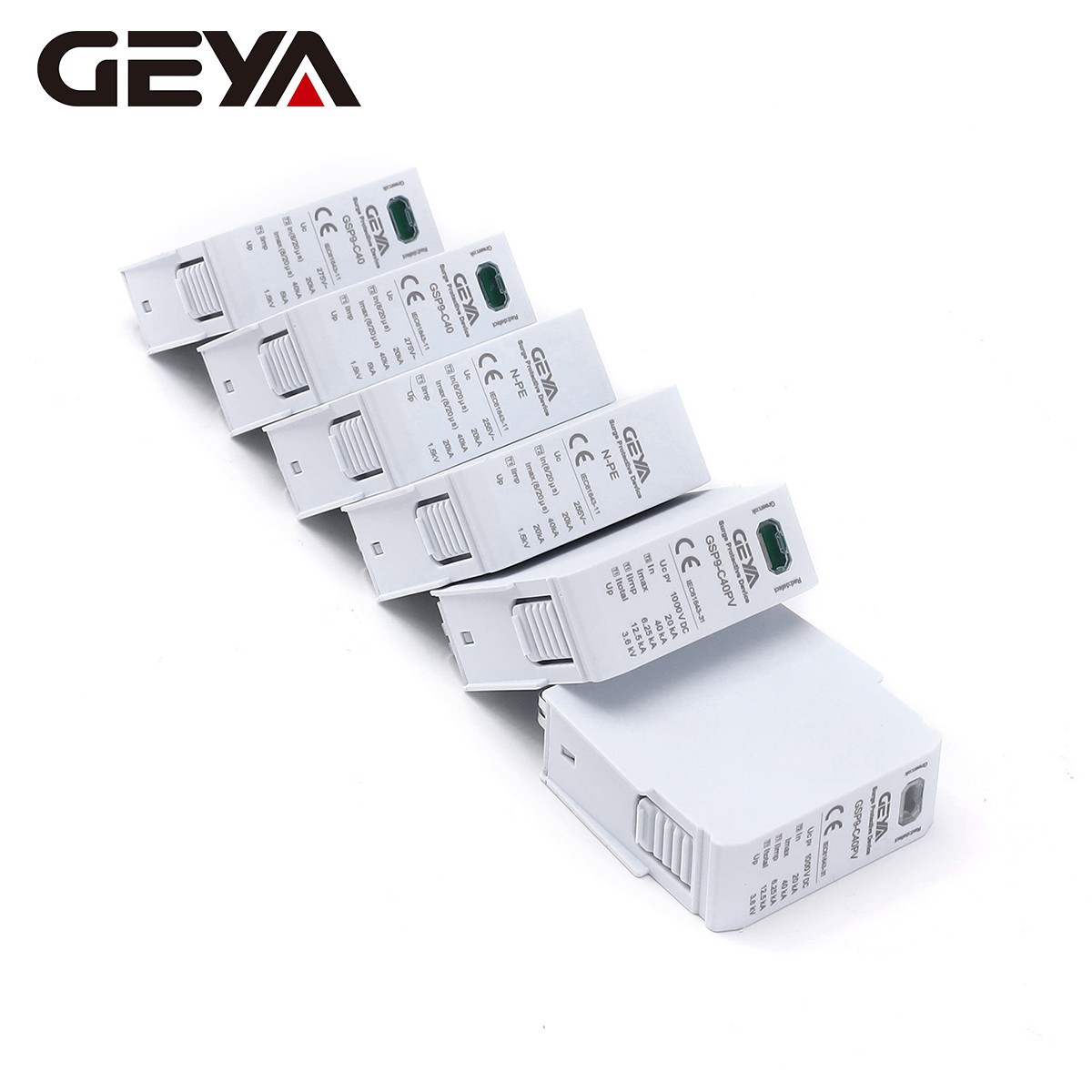 GEYA SPD Surge Protector Replacement Core AC275/385/400/440V DC600/1000/1500V