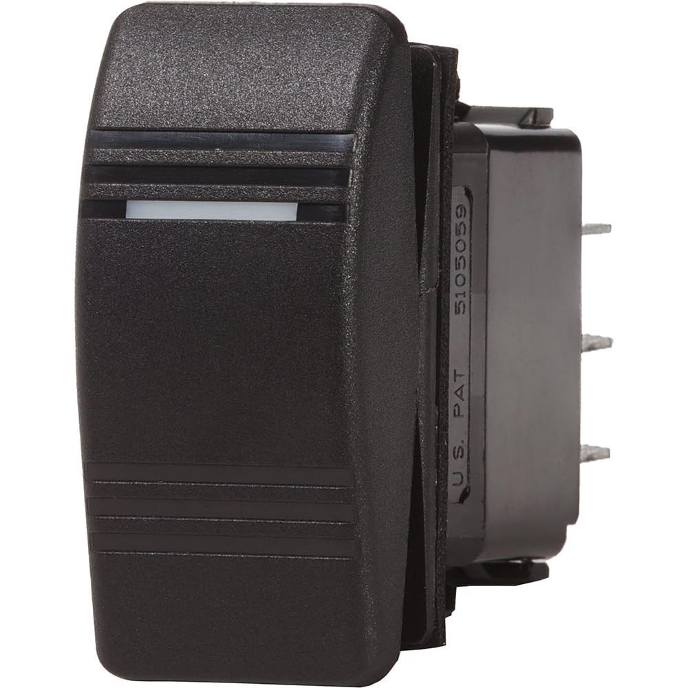 Water Resistant Contoura III Switches for Boats, Marine, RV, 12V Power Control