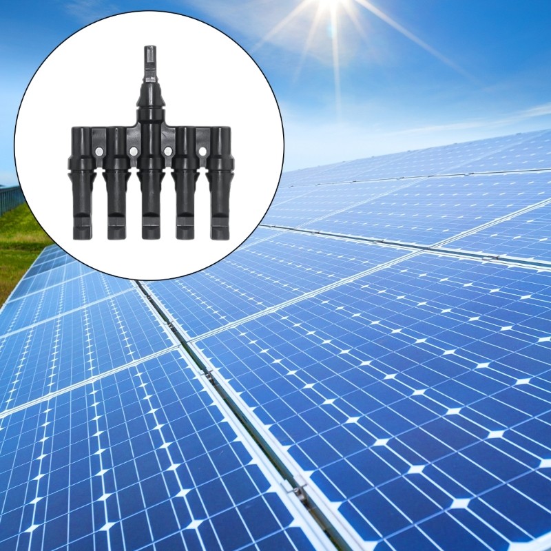 Reliable Solar Power Systems Connectors Wear Resistant T Type Connectors