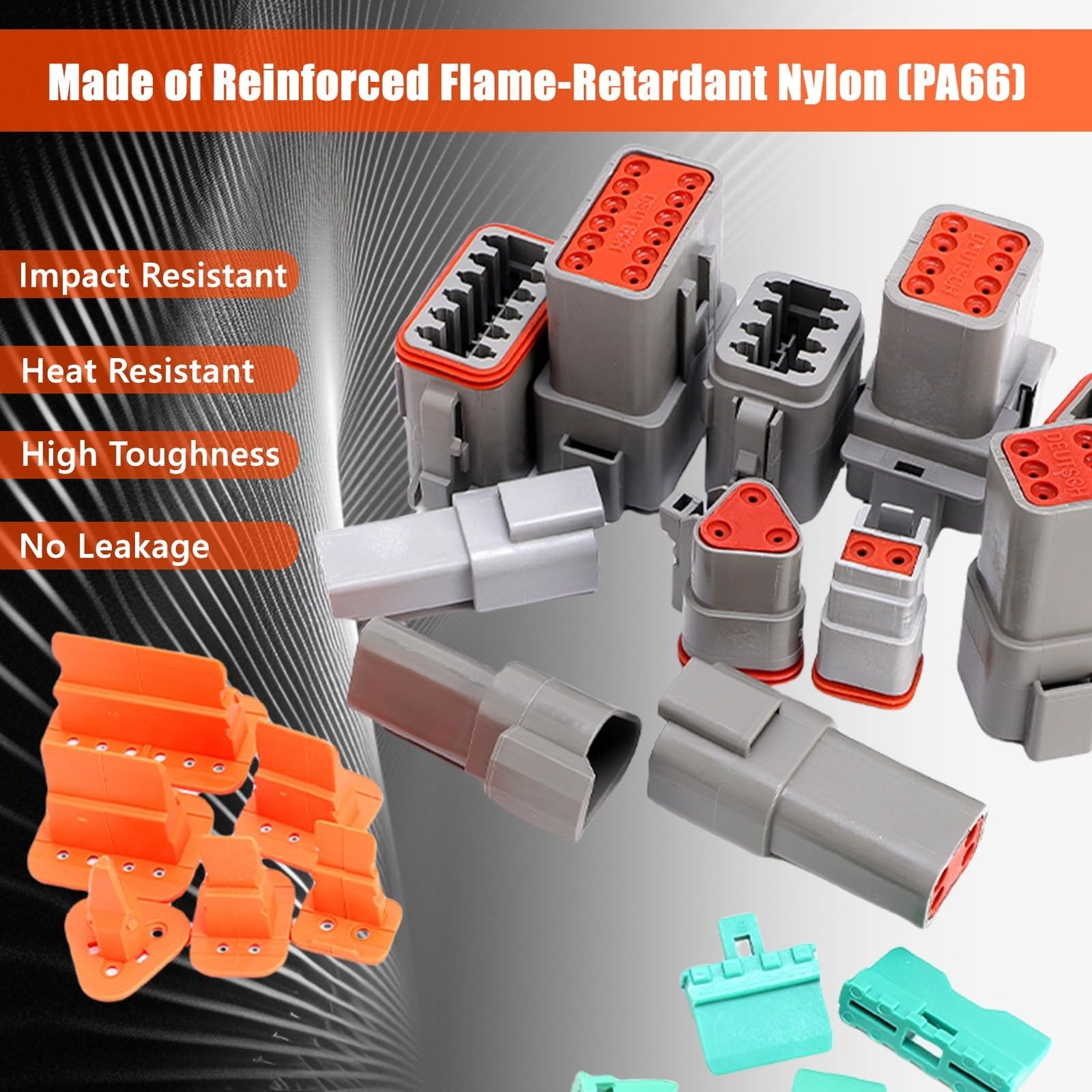 265Pcs Automotive Electrical Wire Connector Kit, 16-22 AWG Crimp Terminal Plu…