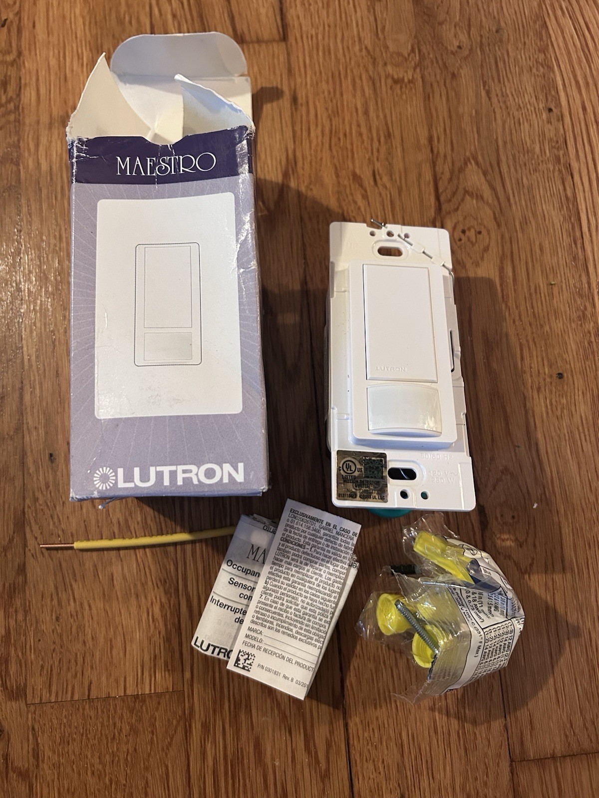 Lutron Maestro MS-OPS6M2-DV-WH Occupancy Sensor – White