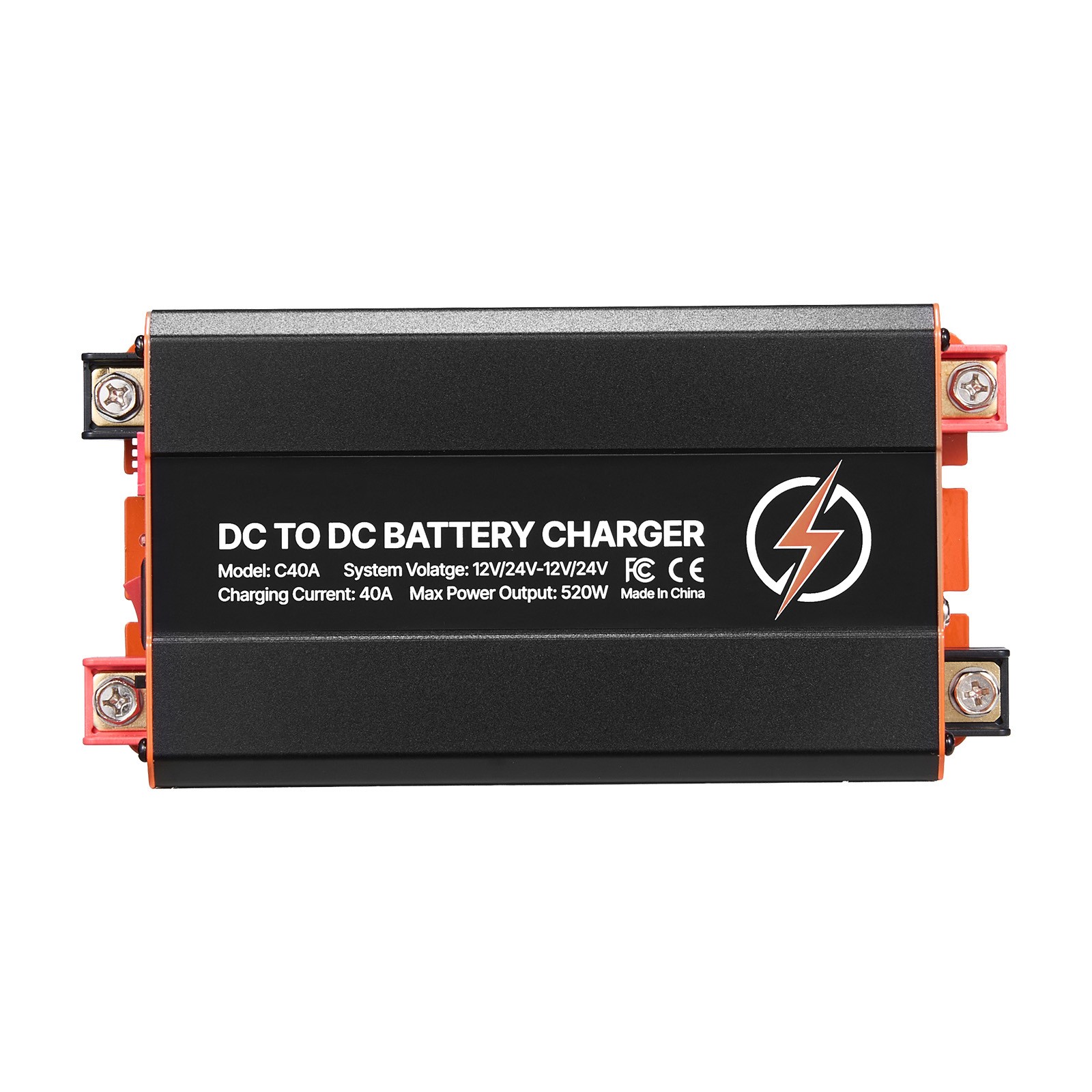 Uimoso 40A DC to DC Charger for LiFePO4 and Lead-Acid Batteries, 520W