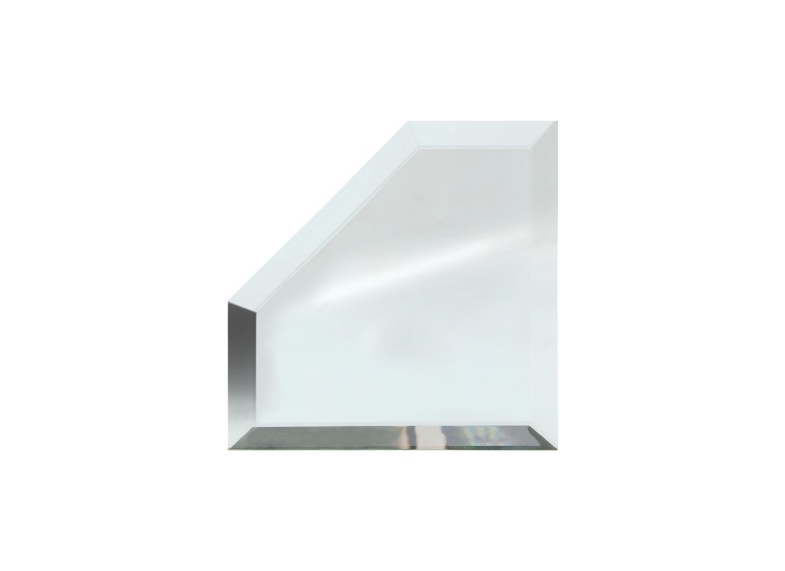 FHC BVM4M3 3″ Corner All Sides Beveled Mitered Clear Mirror Glass